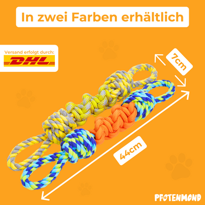 Unzerstörbares Hundespieltau