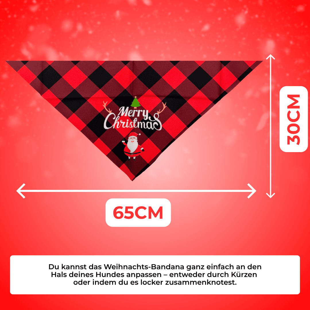 Weihnachts-Bandana