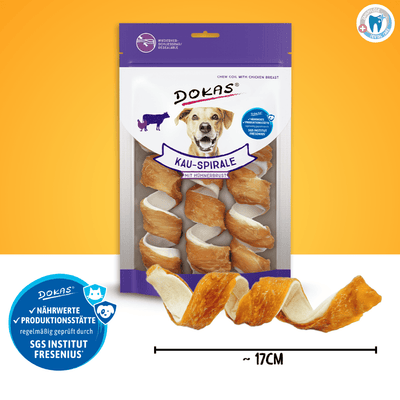 Kau-Spirale mit Hühnerbrust 110 g