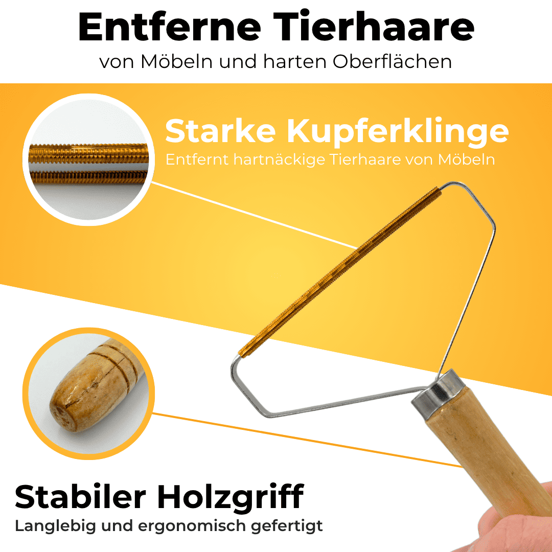 Tierhaarentferner für Möbel & Kleidung