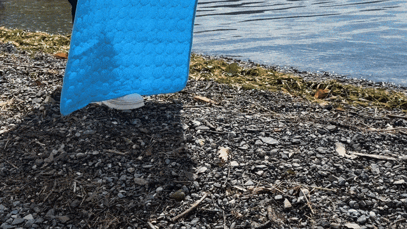 Selbstkühlende Hundematte von Pfotenmond – ohne Vorkühlen & Chemie